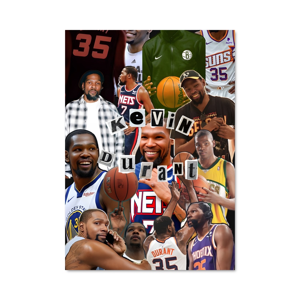 Poster Légende de la NBA – affiche Basketball